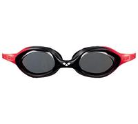 Arena Swimwear Swimming Goggles Spider Jr – Anti-Fog & UV, Self-Adjusting – Red/Smoke/Black
