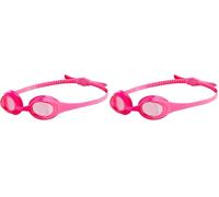 ARENA Spider Kids Swimming Goggles For Children, Pool Goggles With UV Protection, Self-Adjusting Nose Bridge, Hypoallergenic Silicone Seals, Anti-Fog Treatment, 2-5 Years (Pack of 2)