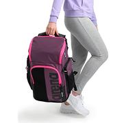 ARENA Spiky III 45L Backpack Swimming Accessory Plum/Neon Pink