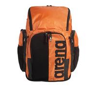 ARENA Spiky III Backpack 45 Swimming Athlete Sports Gym Rucksack Large Training Gear Equipment Swim Bag for Men and Women, 45 Liters, Orange
