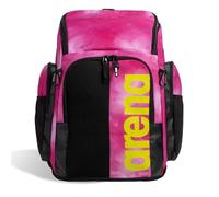ARENA Spiky III Backpack 45 Swimming Athlete Sports Gym Rucksack Large Training Gear Equipment Swim Bag for Men and Women, 45 Liters, Shocking Pink/Multi