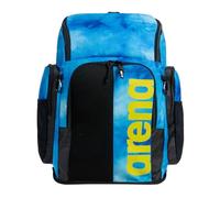 ARENA Spiky III Backpack 45 Swimming Athlete Sports Gym Rucksack Large Training Gear Equipment Swim Bag for Men and Women, 45 Liters, Blue/Multi