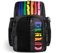 ARENA Spiky III Backpack 45 Swimming Athlete Sports Gym Rucksack Large Training Gear Equipment Swim Bag for Men and Women, 45 Liters, Pride
