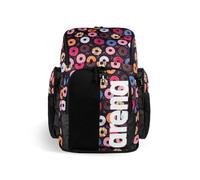 ARENA Spiky III Backpack 45 Swimming Athlete Sports Gym Rucksack Large Training Gear Equipment Swim Bag for Men and Women, 45 Liters, Donuts