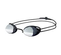 arena Swedix Mirror Unisex Adult Race Swimming Goggles, Swedish Swimming Goggles with Anti-Fog Angled Mirrored Lenses, UV Protection, 4 Interchangeable Nose Bridges, TPR Seals
