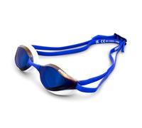 Arena Unisex Competition Python Mirror Swimming Goggles, Unisex, arena Unisex Wettkampf Schwimmbrille Python Mirror, blue mirror/White, One Size