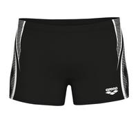 Arena Men's Swim Short Graphic Trunks, Black-White, 32