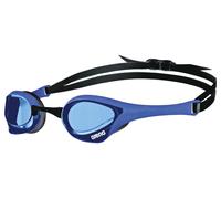 ARENA Cobra Ultra Swipe Unisex Adult Racing Swimming Goggles, Swimming Pool Goggles with Curved Lenses, Anti-Fog, UV Protection, 5 Interchangeable Nose Bridges