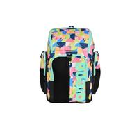Arena Swimming Pool Backpack, 45 litres, All-Over Spiky III Geometric Colours, Pattern