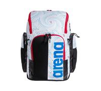 ARENA Team 45 Swim Backpack, Pink Melange, Fire Current/White, Standard Size, Spiky Iii Team Backpack