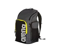 ARENA Team Backpack 45 Large Sporty Backpack, Travel, Sports, Swimming and Leisure Backpack, Beach Backpack with Compartment for Wet Clothes and Reinforced Base, 45 Litres