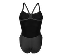 Arena Swimsuit Team Challenge Solid - Quick-dry, Chlorine-resistant Eco MaxLife, UV - Black FR 44