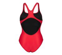 Arena Swimwear Women's One-Piece Solid Swim Pro Team - MaxLife ECO, Quick-Dry, UPF50+ Red-White