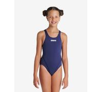 Arena Team Swim Tech Solid Swim Shorts Navy Blue White Girls - 14-15