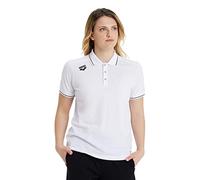 ARENA Team Unisex Cotton Polo Shirt Solid, White, XXL