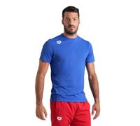 ARENA Team Unisex Solid T-Shirt Short Sleeve Crew Neck Regular Fit Workout Top Men's and Women's Quick Dry Active Tee, Royal, XL