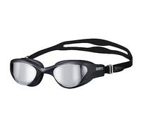 Arena The One Mirror Unisex Adult Swim Goggles, Swimming Goggles with Wide Mirrored Lenses, Anti-Fog Treatment, UV Protection, Self-Adjusting Nose Bridge, Orbit-Proof Seals