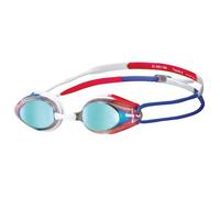 Arena Tracks Junior Mirrored Goggles - Gold / Blue / Red