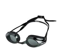 ARENA Tracks Racing Goggles, Unisex Adult Pool Goggles with UV Protection, 4 Interchangeable Nose Bridges, Silicone Seals, Lenses with an Anti-Fog Treatment