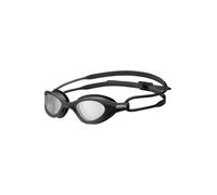 ARENA Unisex 365 Swim Goggles for Fitness Swimmers Comfortable Anti-Fog Watertight Design Non-Mirror Lens Lap Swimming Men and Women, Clear/Black/Black