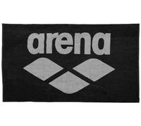 Arena unisex adult arena Cotton POOL SOFT TOWEL, Black-grey, One Size UK