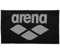 ARENA unisex adult Cotton POOL SOFT TOWEL, Black-grey, One Size UK