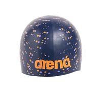 arena Unisex Adult Poolish Molded Silicone Swim Cap for Training and Racing, One Size, Multiple Prints