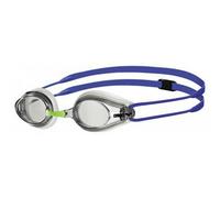 Arena Unisex Adult Tracks Clear Swimming Goggles - White/Clear/Blue - One Size - White/Clear/Blue