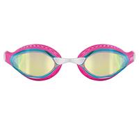 Arena Unisex Airspeed Mirror Racing Goggles,YELLOW COPPER-PINK-MULTI