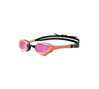 Arena Unisex Cobra Ultra Swipe Racing Swim Goggles for Men and Women Swipe Anti-Fog Technology Polycarbonate Mirror Lens, Violet/Coral