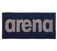 Arena Unisex Arena Cotton GYM SOFT TOWEL, Navy-grey, One Size UK