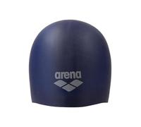 Arena Unisex Long Hair Silicone Swim Cap Comfortable Extra Soft High Elasticity Bathing Cap for Women and Men Everyday Use and Training, Navy/Sea Foam