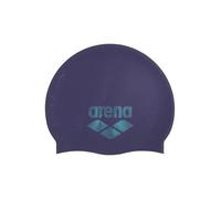 Arena Unisex Shine Silicone Swim Cap for Women and Men Fitness Swimmers Intensive Training Durable Soft Elastic Bathing Cap, Future Dusk/Water