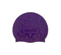 Arena Unisex Shine Silicone Swim Cap for Women and Men Fitness Swimmers Intensive Training Durable Soft Elastic Bathing Cap, Plum/Violet