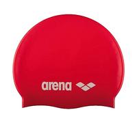 Arena Unisex SWIM CLASSIC SILICONE CAP JUNIOR - RED, MW2, Einheitsgröße EU