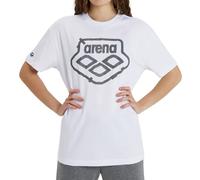 Arena Unisex T-Shirt Sports Shirt, Streetwear, Adults, Plain T-Shirt, White, M