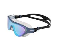 Arena Unisex The One Mirror Swim Mask, BLUE-GREY_BLUE-BLACK, One Size