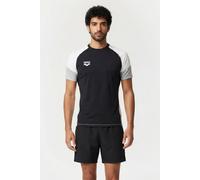 Arena Unisex Tl Tech S/s Raglan Tee Black-grey-ice size M | Swimming Trunks Outlet | Unisex | Black M