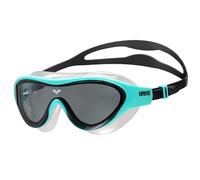 ARENA Unisex Youth The One Junior Swim Mask Fitness Swim Goggles for Boys and Girls Ages 6 to 12 Non-Mirror Lens Perfect for Summer Pool, Dark Smoke/Water/Black