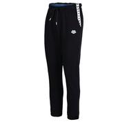 Arena Unisex's Icons Pant Solid Sweatpants, Black/White/Black, XXL