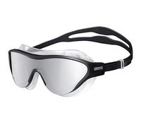 ARENA Unisex's The ONE MASK Mirror Goggles, Silver-Black-Black, Size One Size