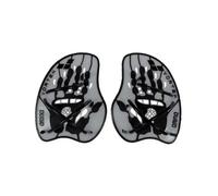 Arena Vortex Evolution Hand Paddle - Silver/Black - Large
