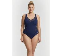 Arena W Isabel Light Cross Back One Piece Plus Navy Bright Blue size 1X | Bodies Outlet | Women | Blue 1X