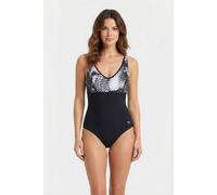 Arena W Zora Wing Back One Piece C-cup Black Multi-black size 38 | Bodies Outlet | Women | Black 38