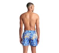 ARENA Water Prints Allover Men's Swimwear for Sea and Pool, Quick-Drying Comfortable Recycled Fabric Swimsuit, Men's Beach and Pool Costume with Internal Mesh Briefs and Side Pockets