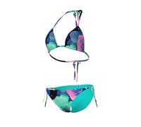 Arena Womens Water Print Bikini Triangle Two Pieces, Sea Floor, M EU