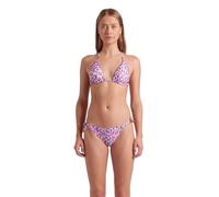 ARENA Water Prints Women's Triangle Bikini, Swimwear with Quick Drying Recycled Stretch Fabric, Women's Beach and Pool Swimsuit, Women's Swimsuit with Removable Cups, Top and Bottom with Ties
