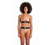 Arena Women's Bicolore Elastic Bralette Cream size S | Bikinis Outlet | Women | White S