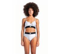 Arena Women's Bicolore Elastic Brassiere Silver size M | Bikinis Outlet | Women | Gray M