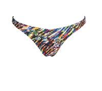 ARENA Women's Bikini Bottoms Rulebreaker Brief Athletic Sport Painted Stripes S